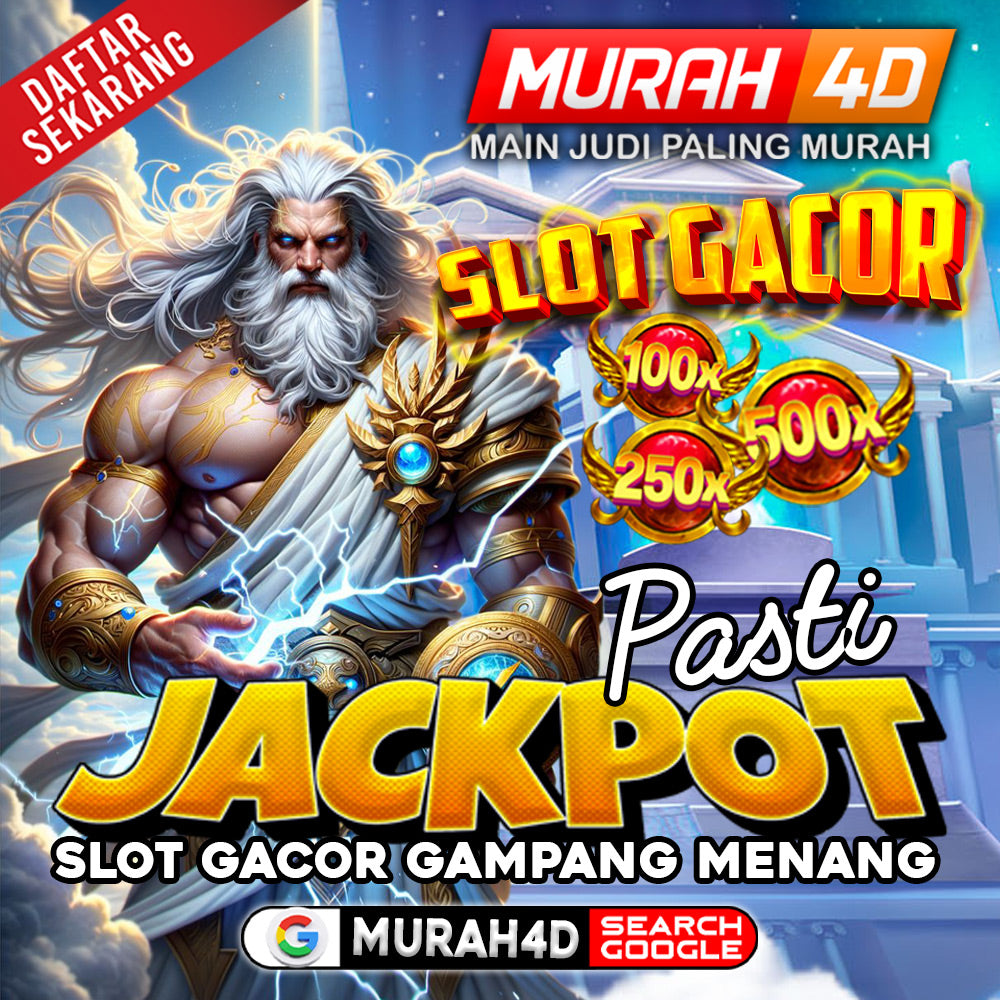 Murah4d: Main Slot Gacor Disini Jamin Dapat Jackpot x1000